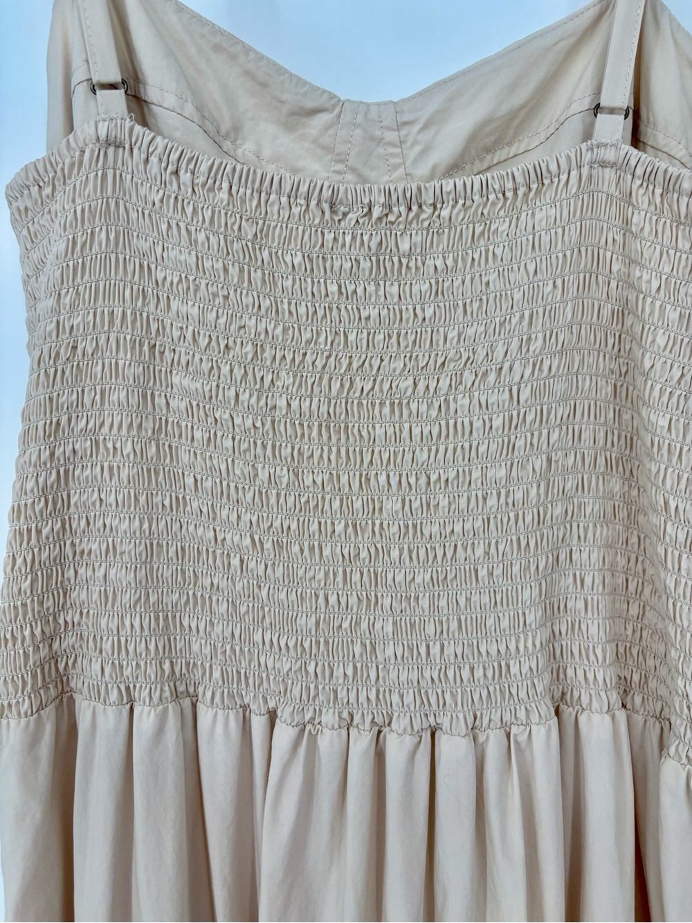 YFB Tiered Poplin Biscotti Sundress - Picture 4 of 8